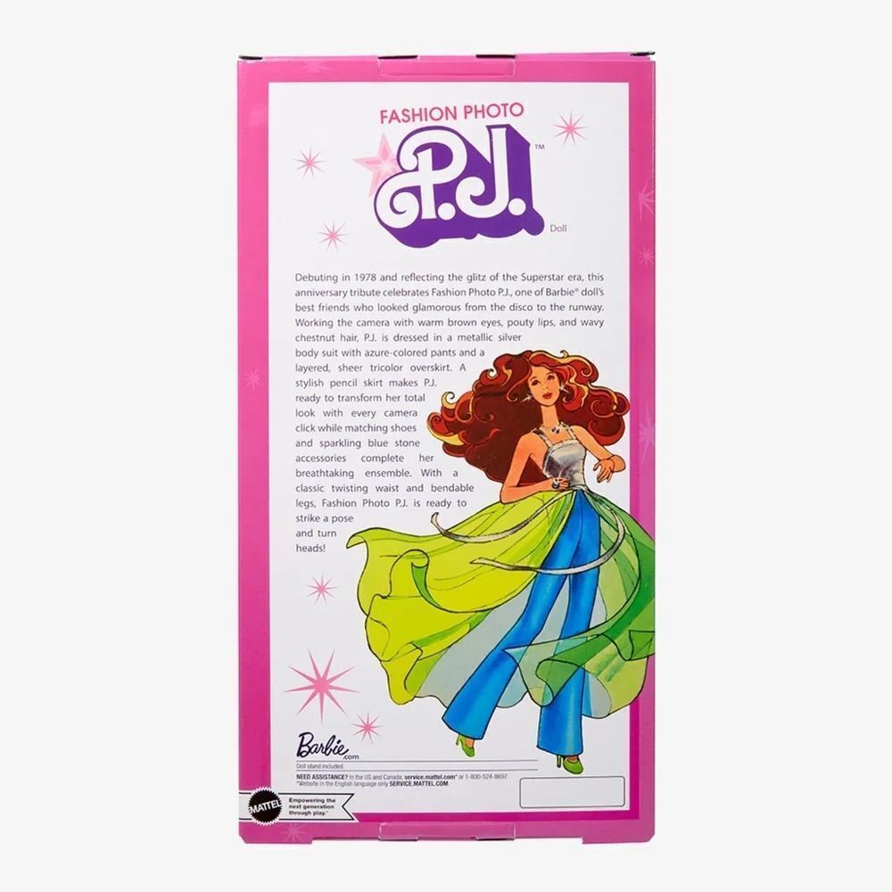 NWT P.J. Fashion Photo 1978 Reproduction Barbie Doll Mattel NRFB NIB NRFB 2023 - Picture 12 of 15